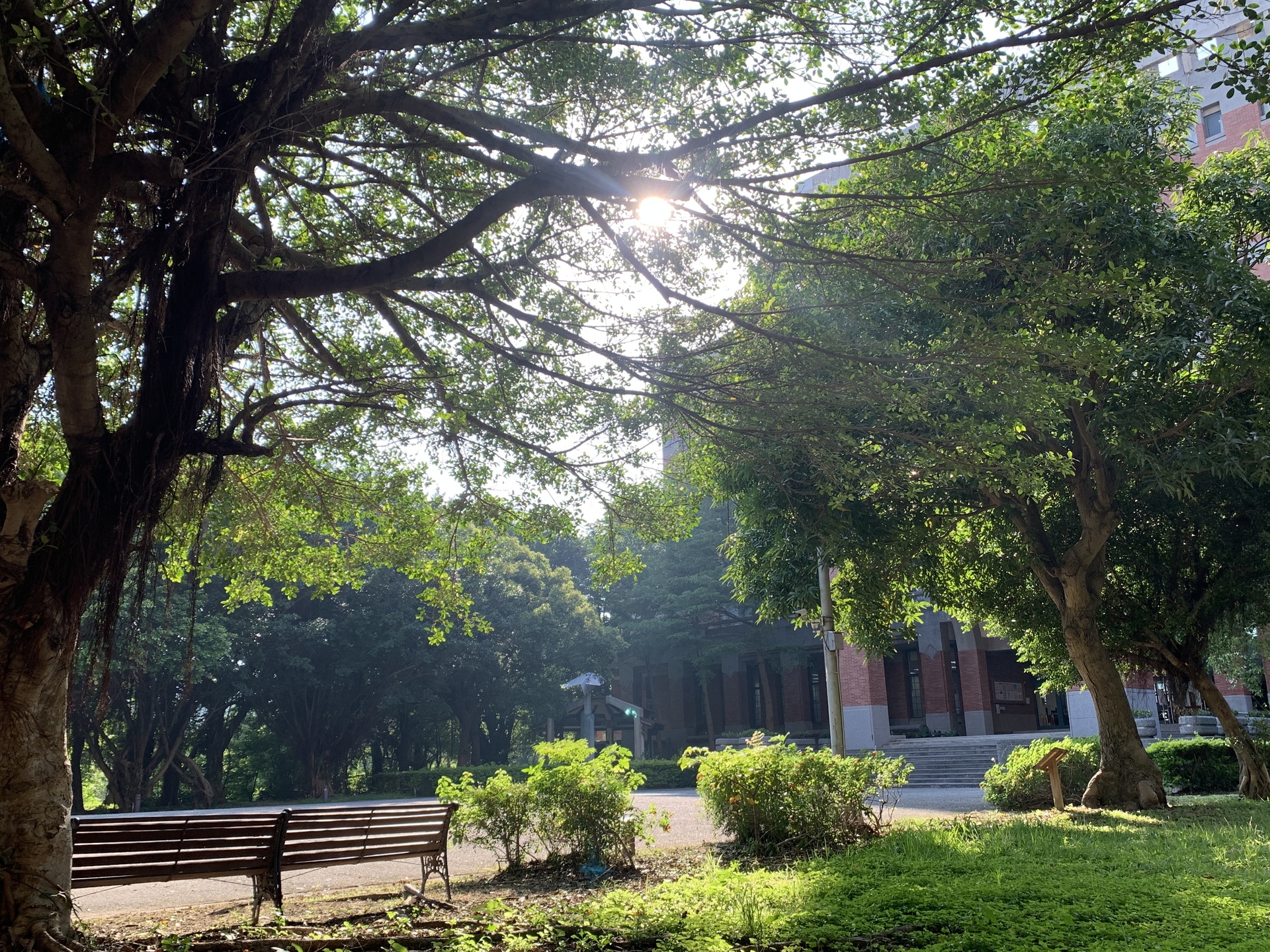 本系位於優美的開南大學校園內